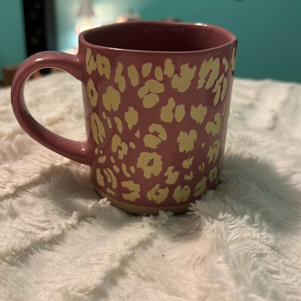 Pink Cheetah Mug